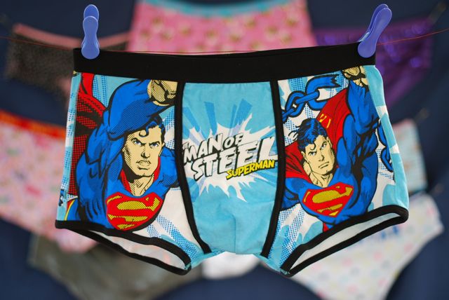 Superman Man of Steel Underwear